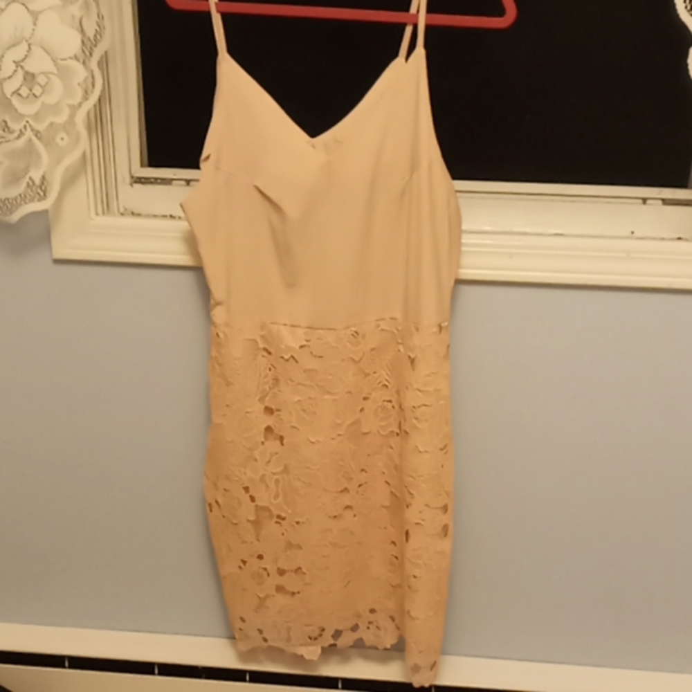Pink Sleveless dress